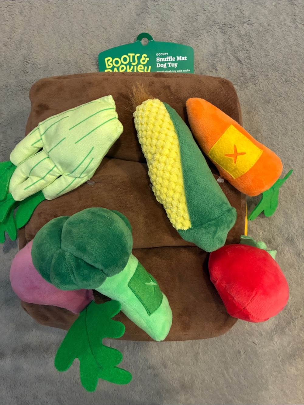 Snuffle mat dog toy